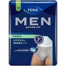 Tena Men Active Fit Pants Normal Mutandine Assorbenti Uomo Taglia L/XL confezion