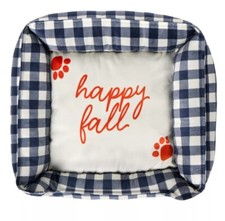 Happy Fall Cuddler Dog Bed new 