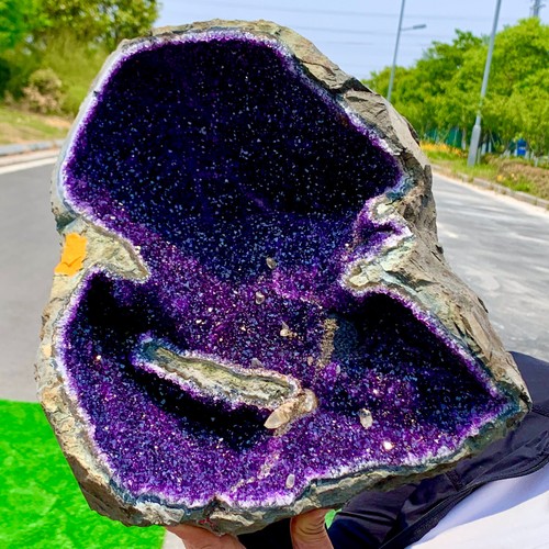 1x Amethyst Cluster Crystal Quartz Stones Healing Rough Mineral Specimen Decor O 1x Amethyst Cluster Crystal Quartz Stones Healing Rough Mineral Specimen Decor O