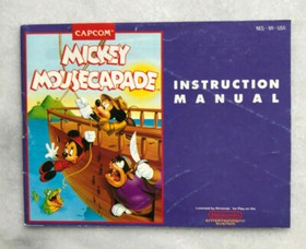 Mickey Mousecapade NES Nintendo Entertainment System 1988 With Manual