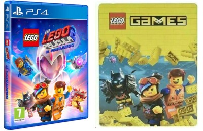 VIDEOJUEGO PS4 PACK VIDEOJUEGO LA LEGO PELICULA + CARATULA METALICA PRECINTADOS