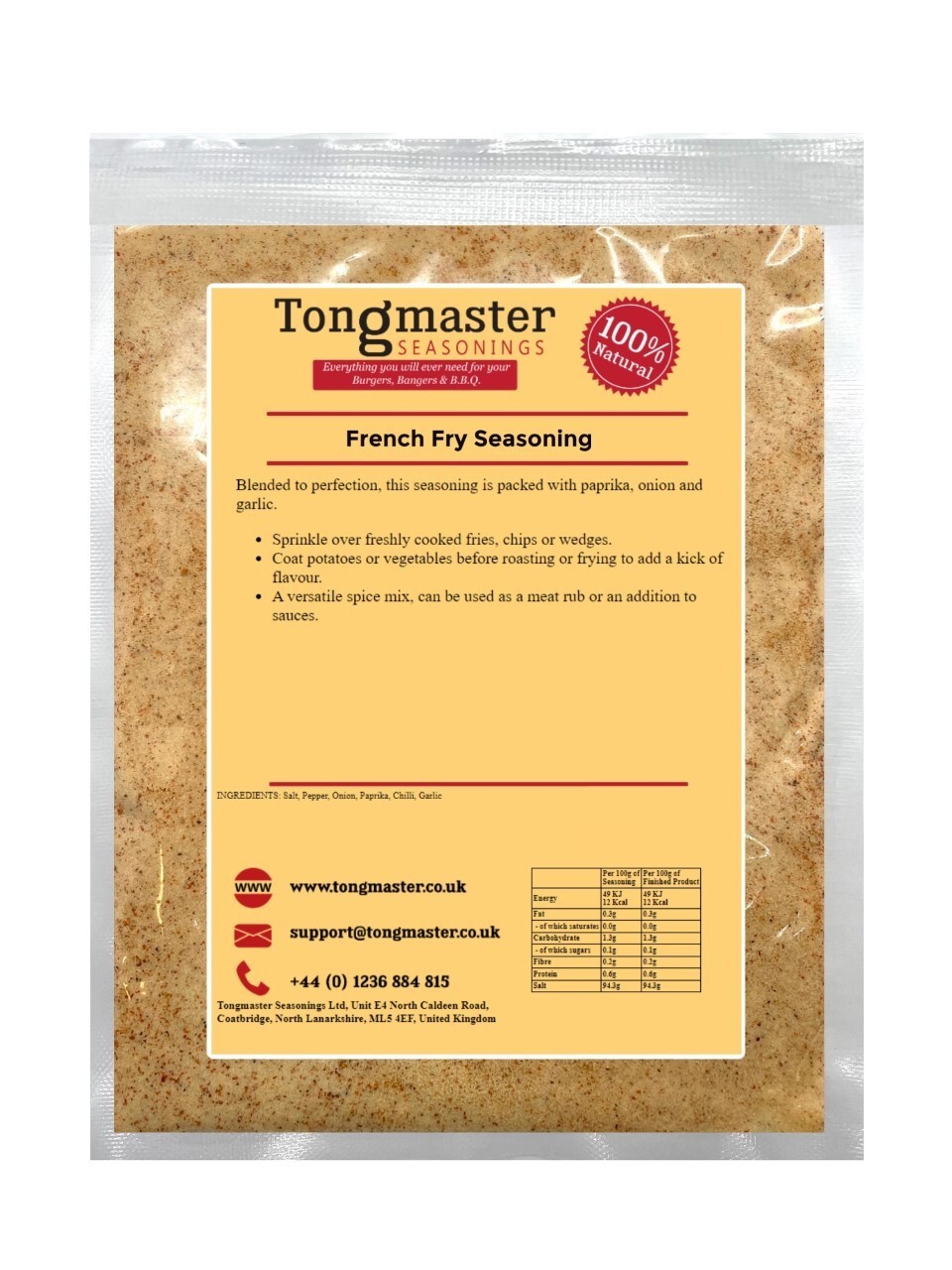 French Fry Seasoning - 500g