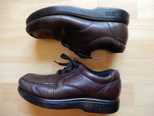 SAS Men Shoes Fits 9 7/8" Feet Brown - Picture 5 of 11