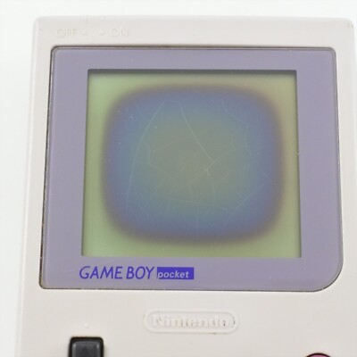 JUNK Gameboy Pocket Console GRAY MGB-001 NotWorking NoCover CHINA
