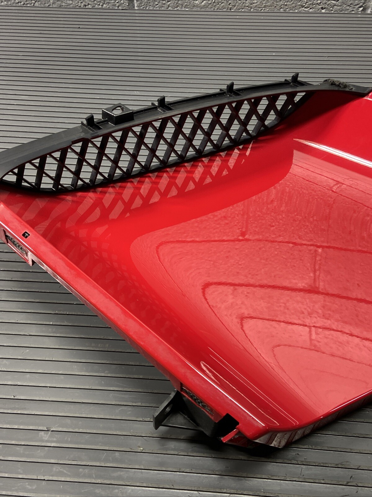 2014-2015 Audi R8 42 5.2L V10 Spyder Rear Left Trim Pillar Panel Red Y3J OEM