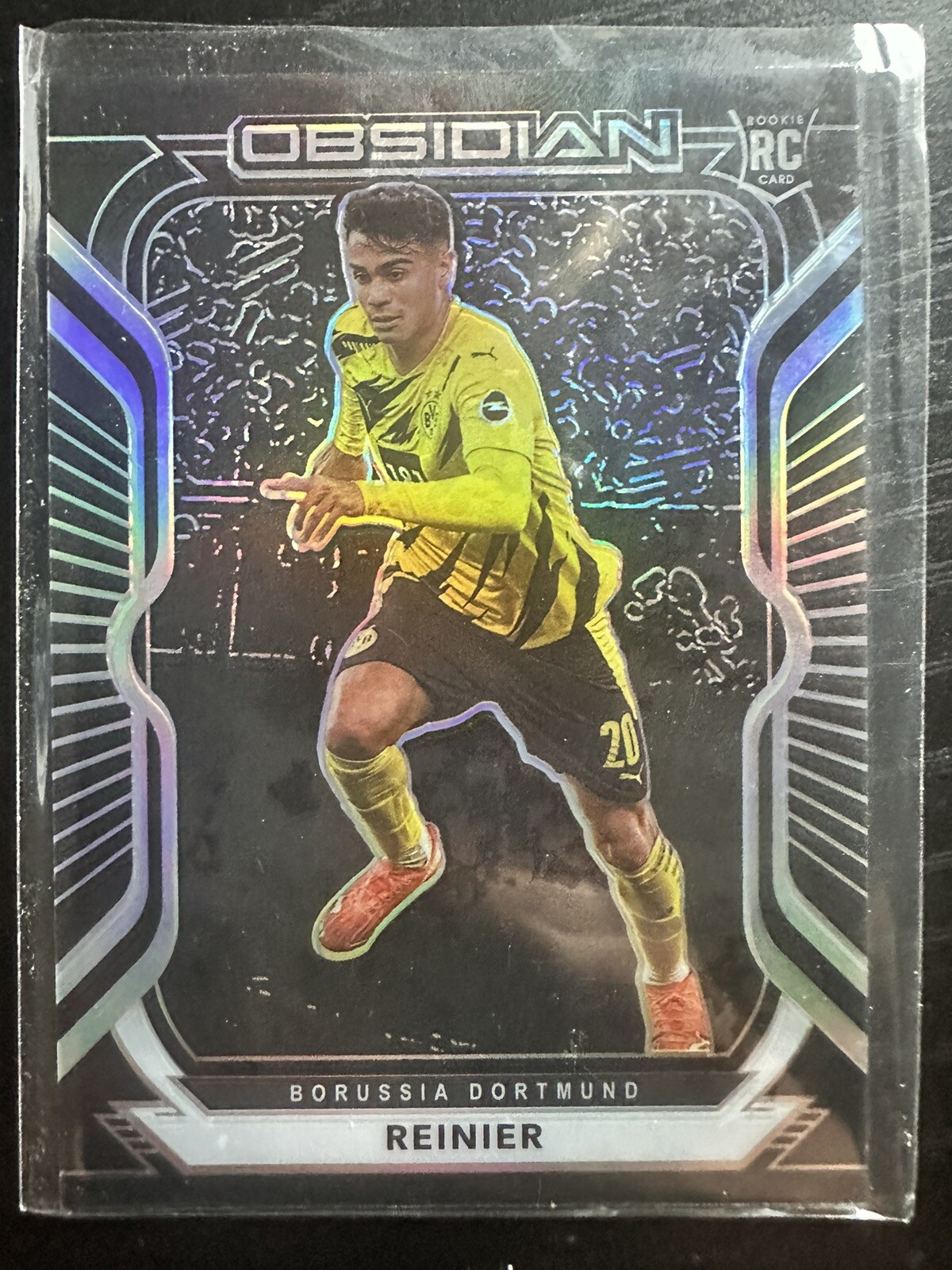 2020-21 Panini Obsidian /195 Reinier #84 Rookie RC