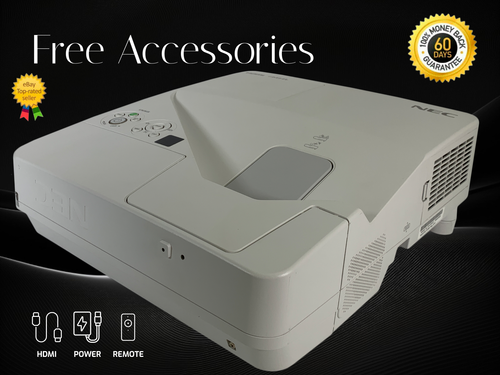 3600 ANSI 3LCD Ultra Short Throw Projector Multimedia Gaming for Movie Lovers - 第 1/10 張圖片