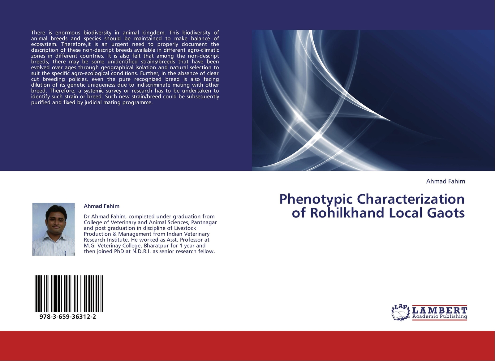 Thumbnail - Ahmad Fahim | Phenotypic Characterization Of Rohilkhand Local Gaots |