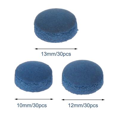 10PCS Snooker Pool Queue Pole Spitze Billard Stange Stick
