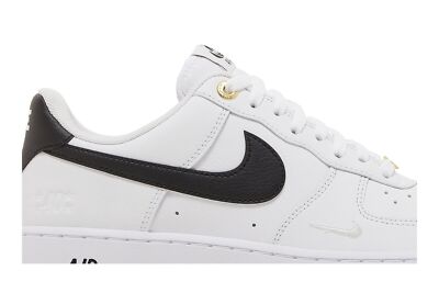 Size 13 - Nike Air Force 1 \'07 LV8 40th Anniversary White Black DQ7658-100 Men\'s Size 13 - Nike Air Force 1  main image 4