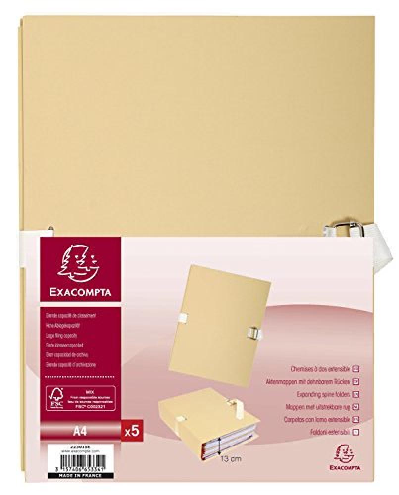 Chemise Dos Extensible Papier - Filmee par 5 - NUOVO