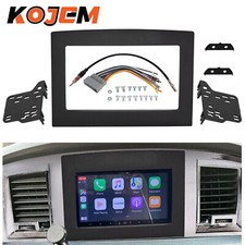2 Din Dash Kit Car Stereo Radio Wire Harness For 06-10 Dodge Ram 1500 2500 3500