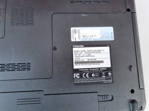 Toshiba Satellite C660-1J2. Processor family: Intel Core i3 - Bild 17 von 24