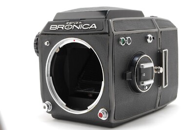 #142 ★現状品★ZENZA BRONICA EC NEAR MINT】 Zenza Bronica EC Black 6x6 Film Camera Body from