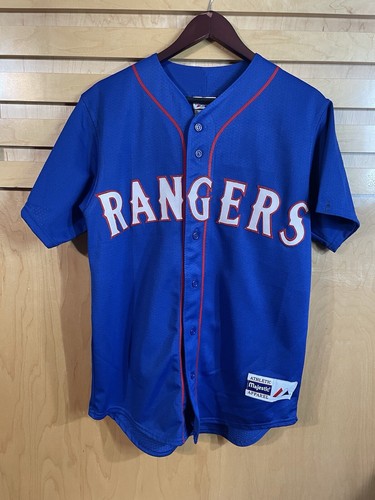 VTG Texas Rangers Alex Rodriguez #3 MLB Baseball Jersey Size M Majestic Made USA