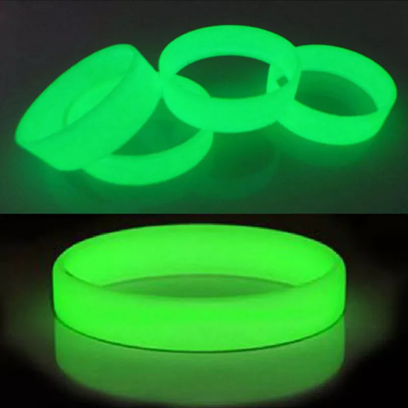 Glow in Dark Silicone Wristband - Greenworks Wristband Printing