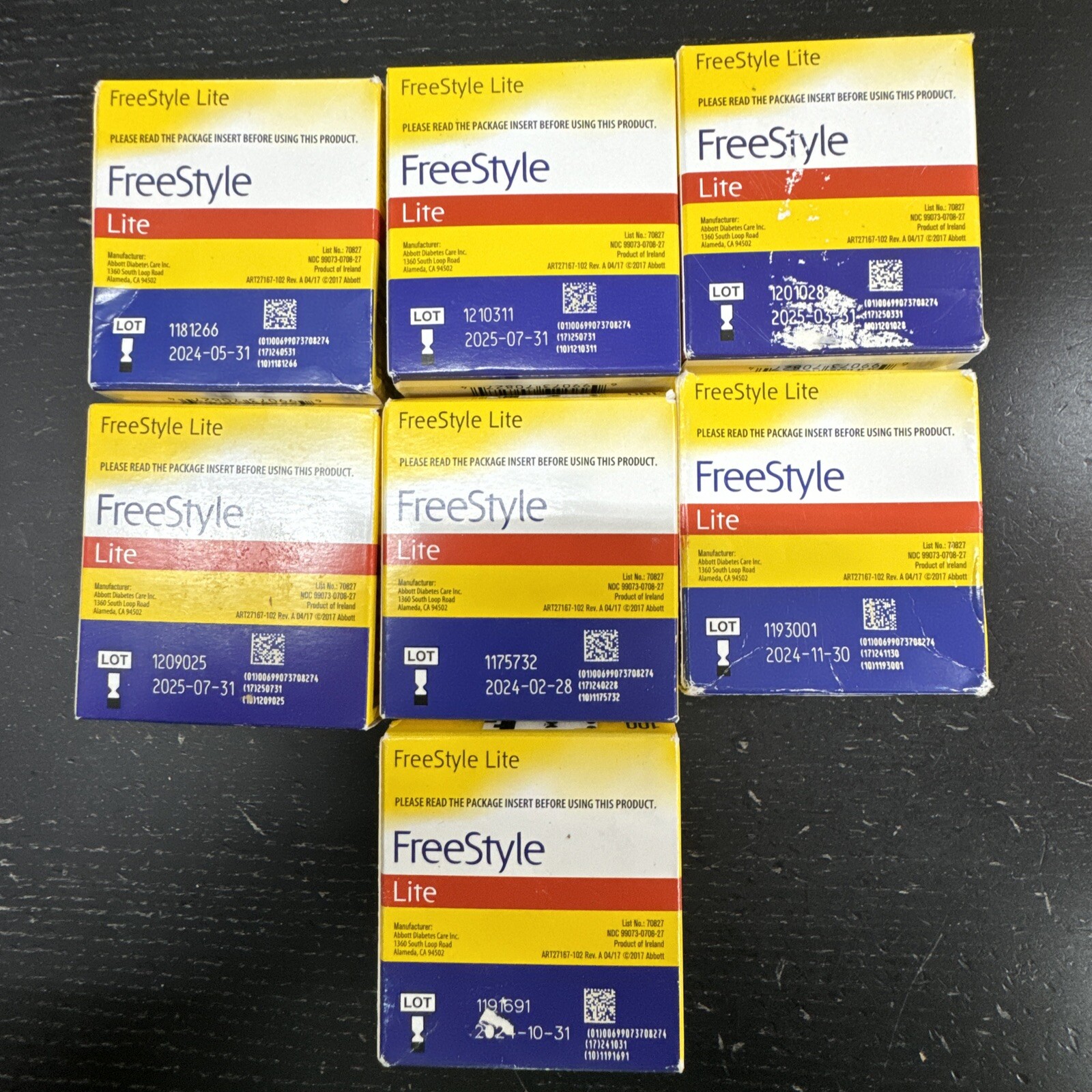 700 Freestyle Lite Diabetic test strips eBay