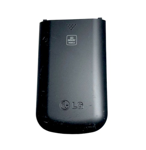 GENUINE LG GB280 BATTERY COVER Door BLACK slider phone back panel