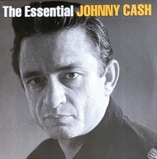 JOHNNY CASH - THE ESSENTIAL JOHNNY CASH - VINYL 2-LP SET " NEW, SEALED "