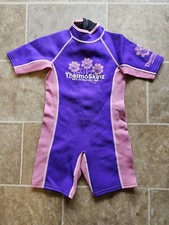 ThermoSkinz Shorty Purple Pink Wetsuit Girls Max UV Protection Waterproof 6