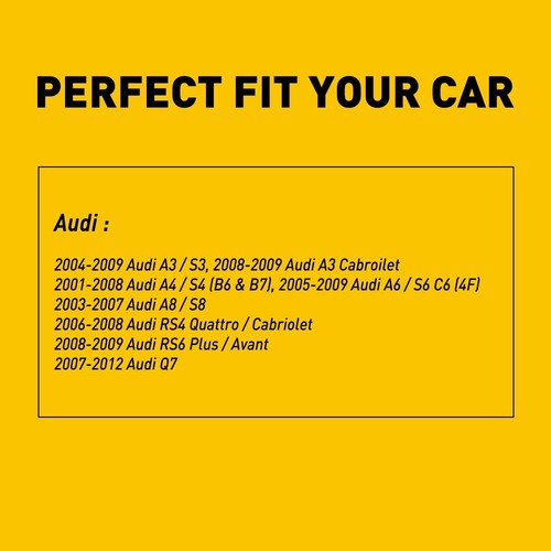 AUXITO 2X LED License Light Plate For 2002-2013 A3 Audi A4 S4 RS4 A5 A6 A8 Q7 - Picture 2 of 10
