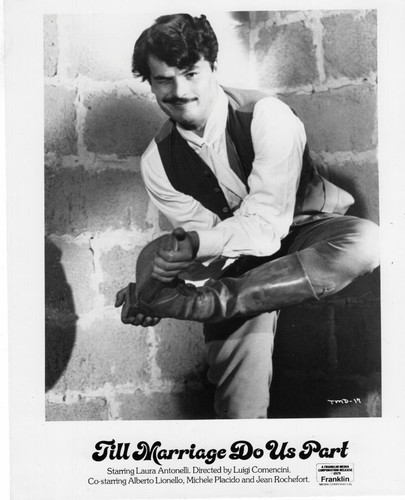 Alberto Lionello "Till Marriage Do Us Part" Vintage Filmstill
