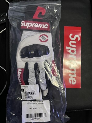 Supreme x Ducati Spidi C1 Leather Gloves | eBay 