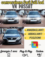 KIT FARI FULL LED VW PASSAT B6 ANABBAGLIANTI ABBAGLIANTI POSIZIONE LED CANBUS