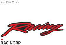 PRINT set of 10 stickers Racing red