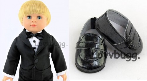 Tuxedo FULL SHIRT TIE SHOES for American Girl Boy 18" Doll Clothes FREESHIP ADDS - Picture 8 of 16