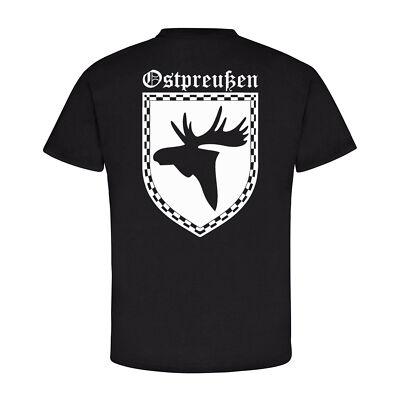 Prussia East Prussia Home Map Heraldic Masuria Prussian Eagle T-Shirt # 17695