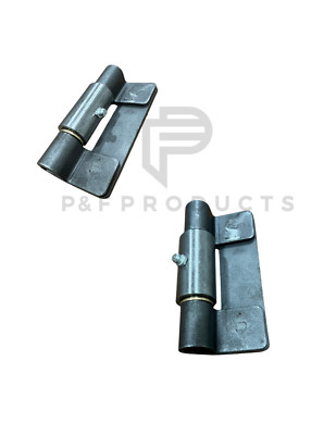 High Quality HD Weld on Butterfly Ramp Hinge Cargo Trailer w/ Grease fitting