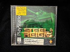 Steel Reign (Sony PlayStation 1, 1997) PS1 Complete CIB