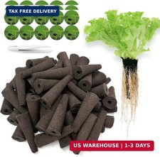 60 pcs Hydroponic Grow Sponges Seed Pods Replacement, Compatible with AeroGarden 0.26 per gallon