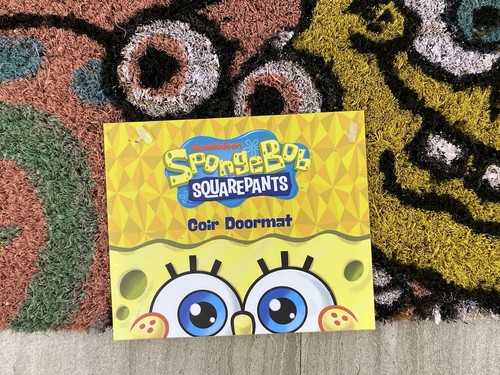 SELTENE SpongeBob Schwammkopf & Friends Outdoor Kokos Fußmatte, 18” x 28” - Bild 4 von 6