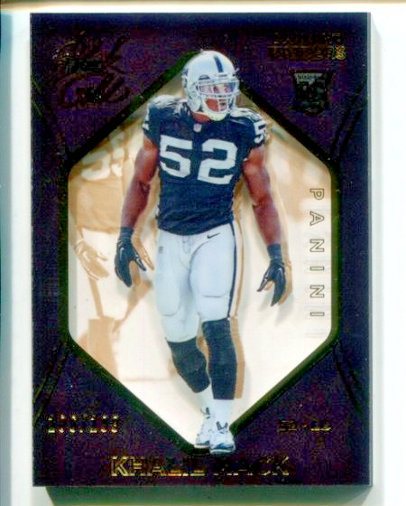 2014 Panini Black Gold #67  Khalil Mack #/199 🏈 RC