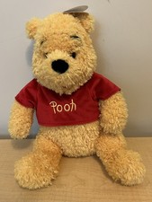 Disney Parks Winnie the Pooh Bear Plush Soft Fluffy Stuffed Animal