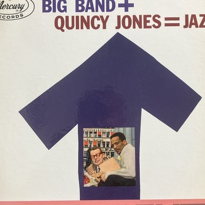 Harry Arnold Big Band Quincy Jones Jazz Mercury Mg-36139 Blue Dg W Vinyl Vtg.