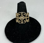 Vintage Sarah Coventry "Golden Lace" (1974) Ring — photo 1