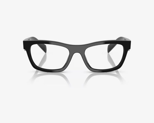 PRADA PR B01V 16K1O1 Black Men's 54/19/140 mm Eyeglasses - Picture 4 of 16