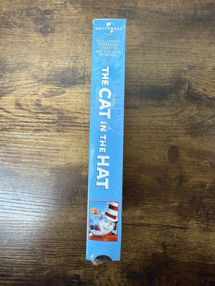 The Cat In The Hat Demo VHS Promo Brand New Factory Sealed HTF - Image 2 of 4