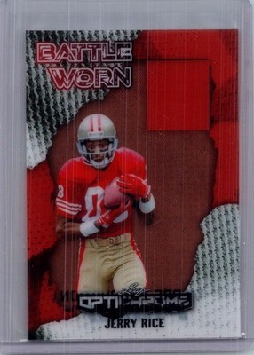 Jerry Rice 2025 Leaf Optichrome Football 1/1 Pre Production Proof