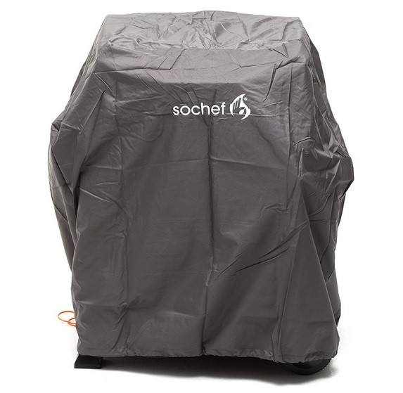 Sochef Custodia BBQ Taglia L: Telo Copri Barbecue Alta Qualità Grigio