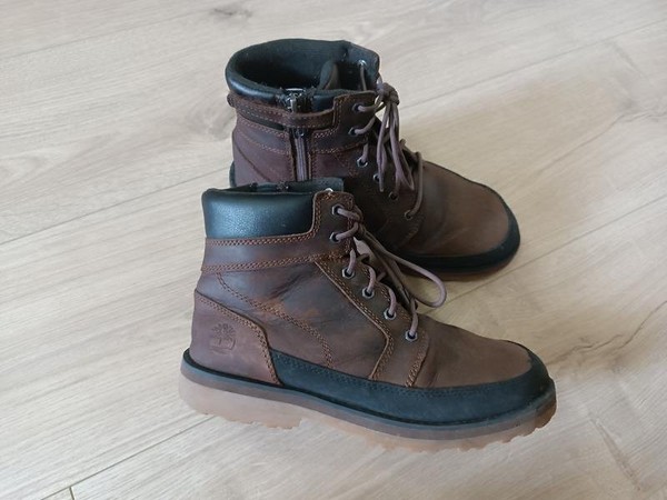 Women Timberland Boots Brown 36 #NY60