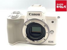 CANON EOS Kiss M 24.1MP Mirrorless Digital Camera Body WHITE -Near Mint- 0811