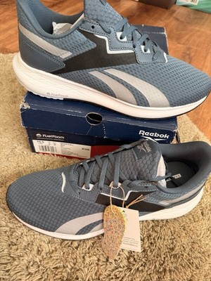 Reebok Energen Plus 2 Blue White Black Men's Athletic Sneakers Mesh Running