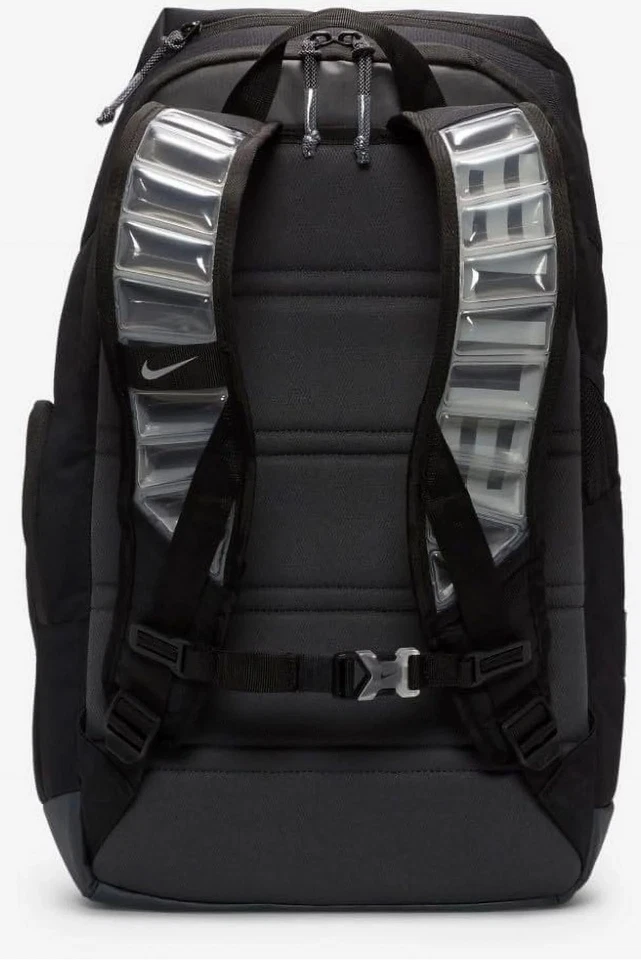 Nike Men's Hoops Elite Backpack, Black Anthracite and Metallic Silver - Image 2 of 4