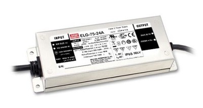 MEAN WELL Single output LED power supply 48V 1.6A 76W, dimming DALI, PFC, IP67 