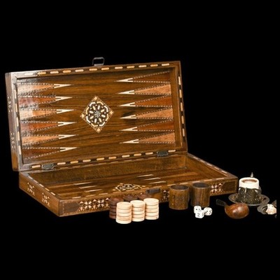 X Large Backgammon Set Handmade Rosewood Board Luxury Edition  ...