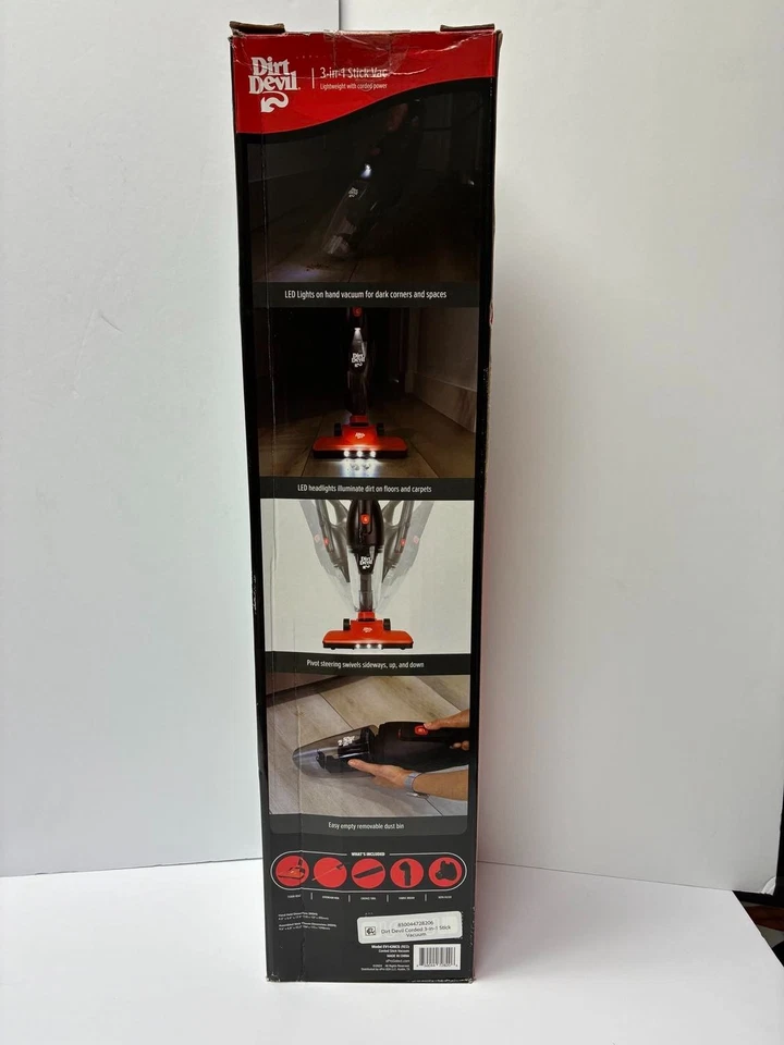 Dirt Devil 3-in-1 Lightweight Corded Stick and Handheld Multi-Surface Vacuum ... - Image 4 of 4